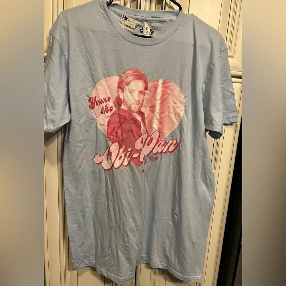 Star Wars Obi-Wan For Me Heart Portrait T-Shirt Unisex 58576 L